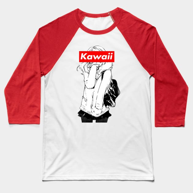 Kawaii Baseball T-Shirt by Amacha